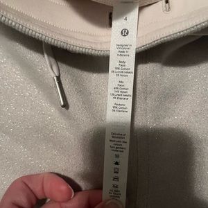 NWOT Lululemon scuba SPARKLE jogger 4